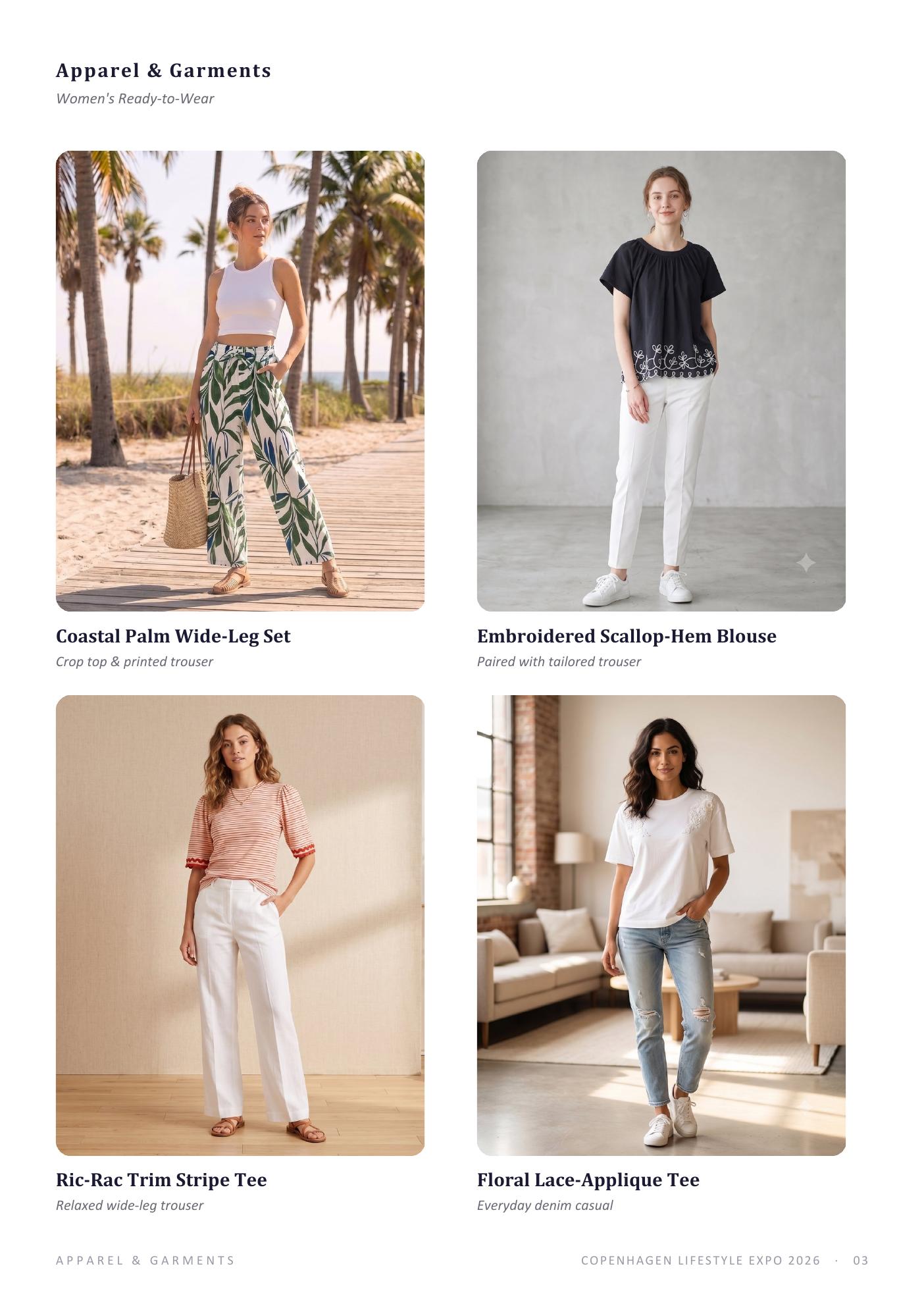 Women's ready-to-wear products