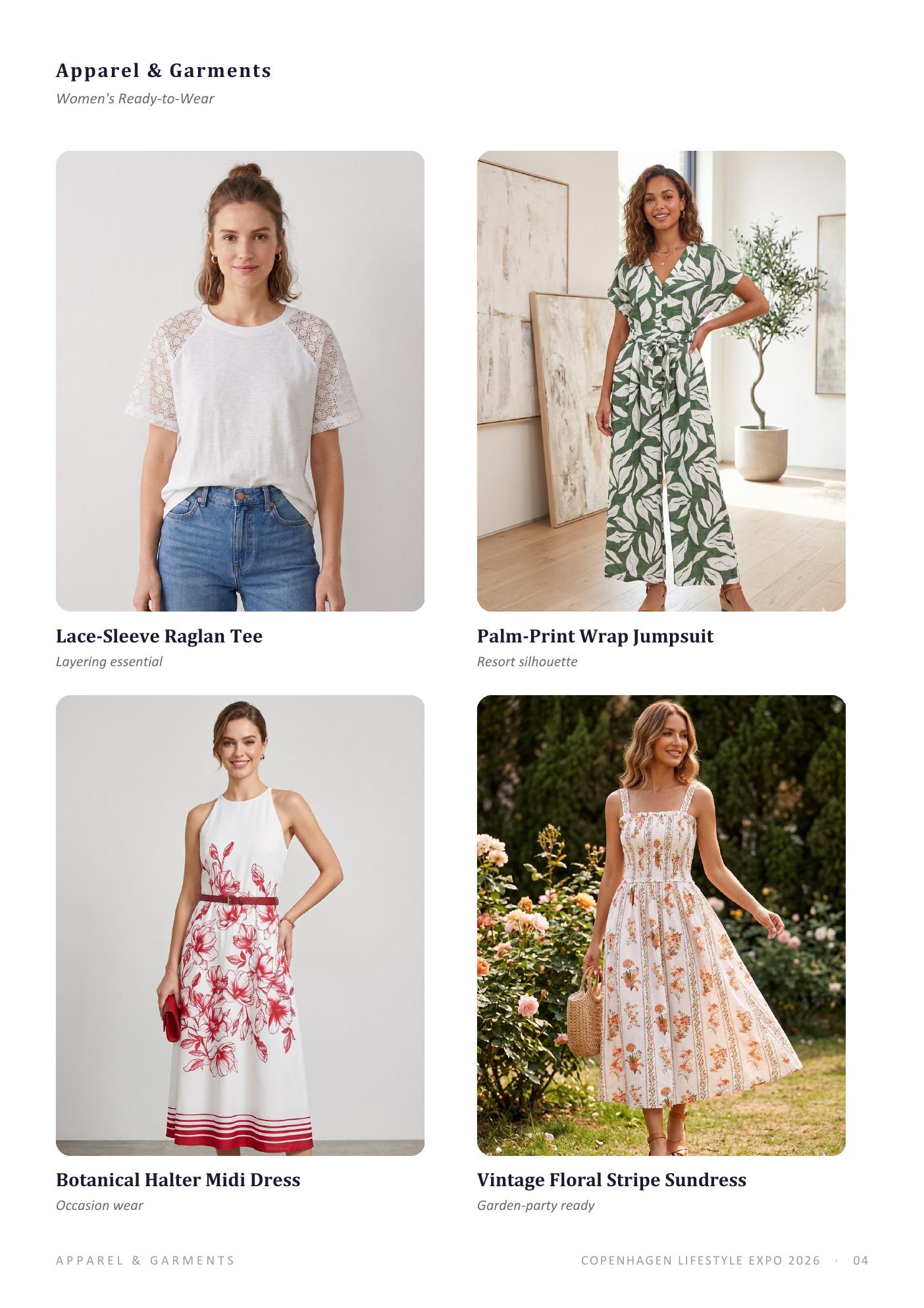 Women's ready-to-wear products
