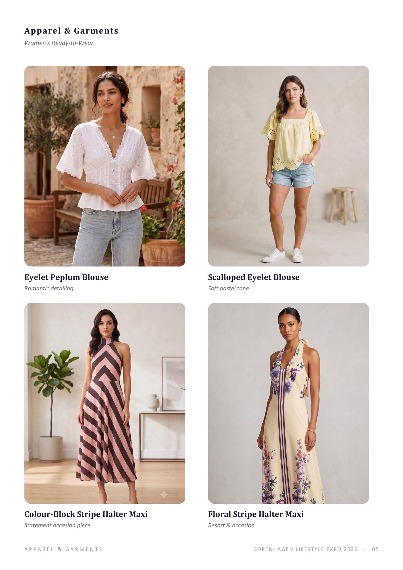 Women's ready-to-wear products