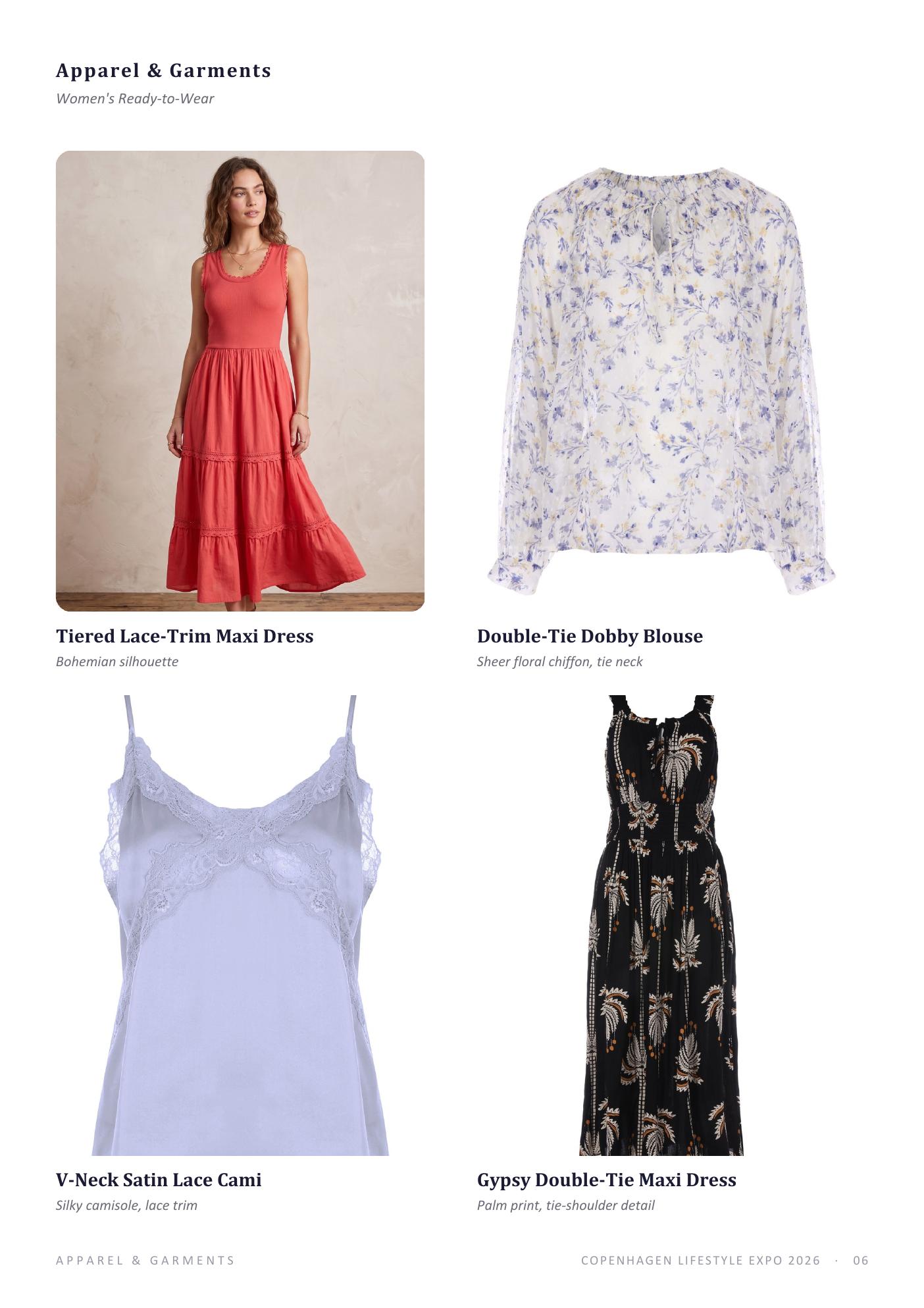Women's ready-to-wear products