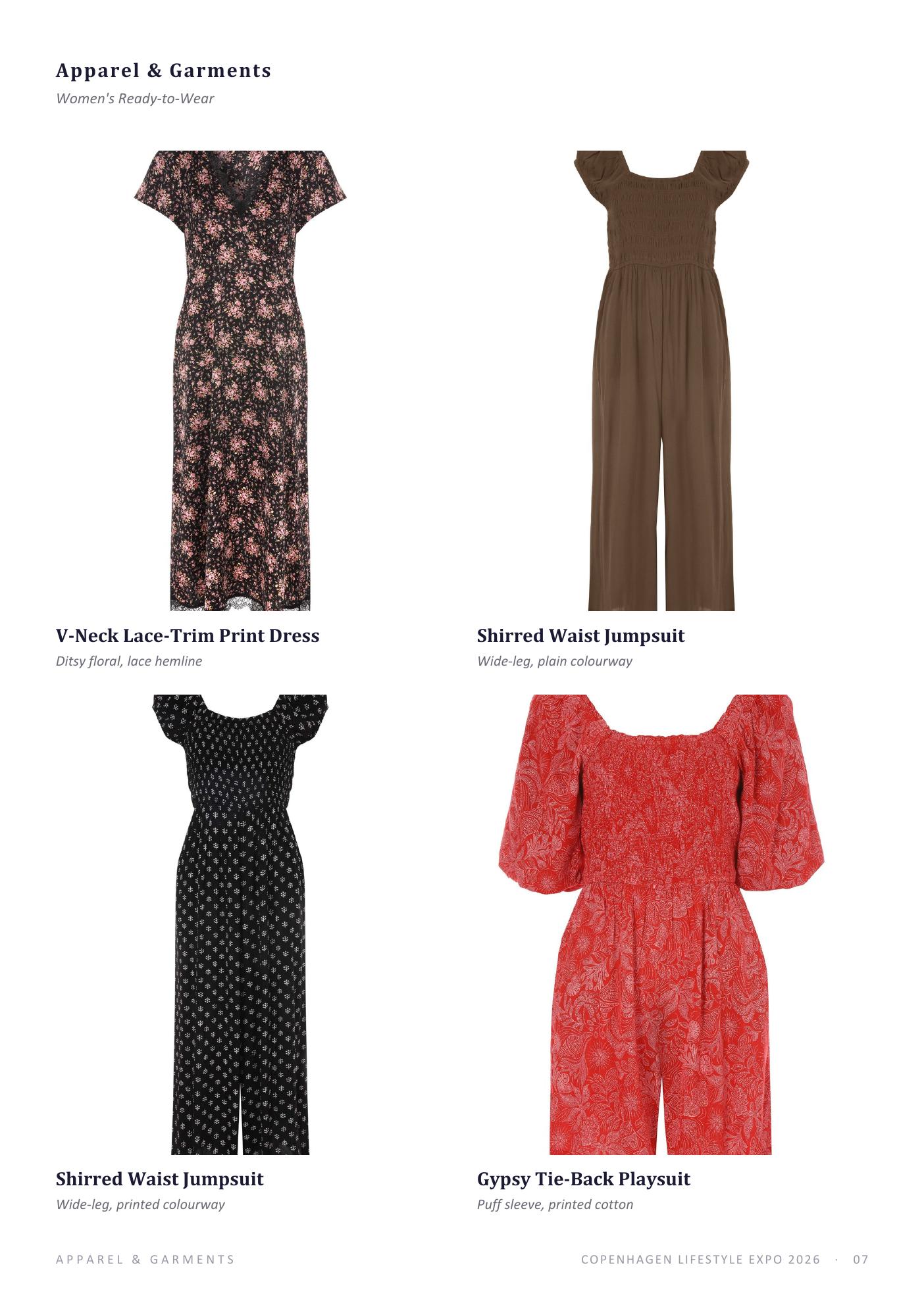 Women's ready-to-wear products