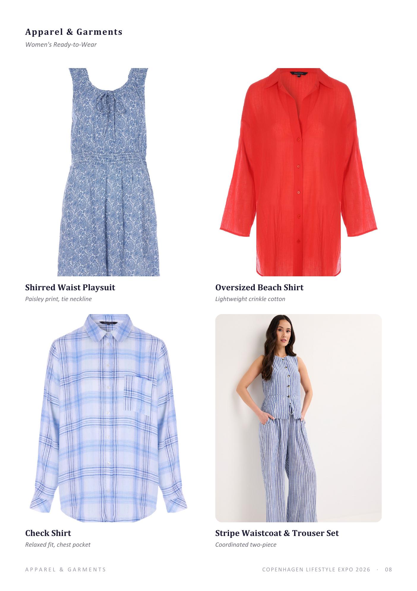 Women's ready-to-wear products